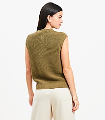 Ribbed Pocket Sweater Vest carousel Product Image 3