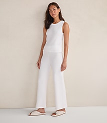 Haven Well Within Organic Cotton Linear Stitch Scoop Neck Tank carousel Product Image 2