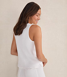 Haven Well Within Organic Cotton Linear Stitch Scoop Neck Tank carousel Product Image 4