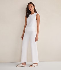 Haven Well Within Organic Cotton Linear Stitch Straight Leg Pants carousel Product Image 3