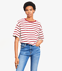 Striped Modern Tee carousel Product Image 1
