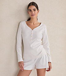 Haven Well Within Organic Cotton Rib Knit Shorts carousel Product Image 3