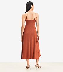 Shimmer Ruched Strappy Midi Dress carousel Product Image 4