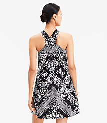 Tiled Criss Cross Back Mini Dress carousel Product Image 3