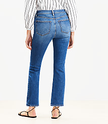 Curvy High Rise Kick Crop Jeans in Bright Medium Stone Wash carousel Product Image 2