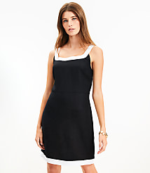 Linen Blend Mini Tank Dress carousel Product Image 2