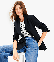 Pique Mariner Blazer carousel Product Image 1