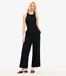 Perfect Ribbed Mixed Media Jumpsuit carousel Product Image 2