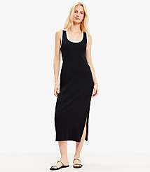 Perfect Ribbed Tank Midi Dress carousel Product Image 1