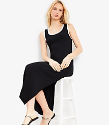 Perfect Ribbed Tank Midi Dress carousel Product Image 3