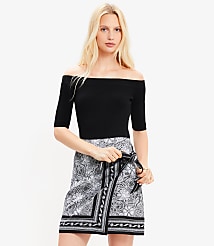 Ribbed Off The Shoulder Sweater carousel Product Image 1