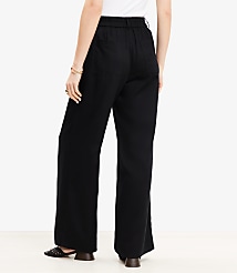 Petite Seamed Wide Leg Pants carousel Product Image 2