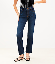 Mid Rise Slim Jeans in Rich Dark Indigo Wash carousel Product Image 2