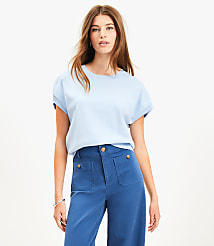 Refined Wedge Sweater Tee carousel Product Image 1