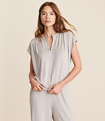 Lou & Grey Signaturesoft Split Neck Top carousel Product Image 3