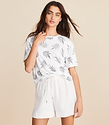 Lou & Grey Leafed Essential Modal Tee carousel Product Image 3