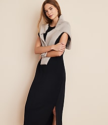 Lou & Grey Scubasoft Muscle Tee Midi Pocket Dress carousel Product Image 2