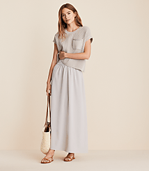 Lou & Grey Wanderweave Maxi Pocket Skirt carousel Product Image 1