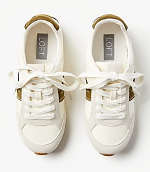 Metallic Low Profile Sneakers carousel Product Image 3
