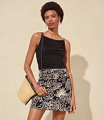 Ruched Apron Neck Top carousel Product Image 2