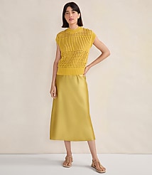 Haven Well Within Organic Cotton Open Stitch Short Sleeve Sweater carousel Product Image 3