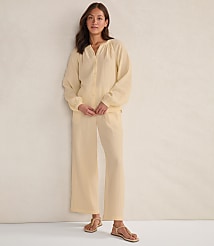 Haven Well Within Organic Cotton Gauze Long Sleeve Top carousel Product Image 2