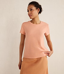 Haven Well Within Organic Cotton Slub Crewneck Tee carousel Product Image 1