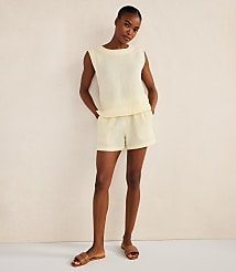Haven Well Within Organic Cotton Gauze Shorts carousel Product Image 2