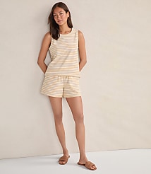 Haven Well Within Terry Cloth Stripe Shorts carousel Product Image 2