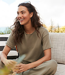Haven Well Within Organic Cotton Knit Tee carousel Product Image 2