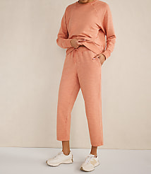 Haven Well Within Organic Cotton Slub Terry Straight Leg Pants carousel Product Image 1