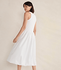 Haven Well Within Organic Cotton Drop Waist Bubble Dress carousel Product Image 4