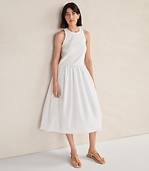 Haven Well Within Organic Cotton Drop Waist Bubble Dress carousel Product Image 1