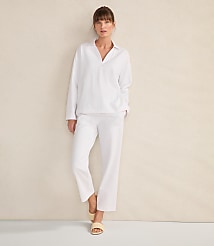 Haven Well Within Organic Cotton Relaxed Long Sleeve Top carousel Product Image 2