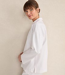 Haven Well Within Organic Cotton Relaxed Long Sleeve Top carousel Product Image 3