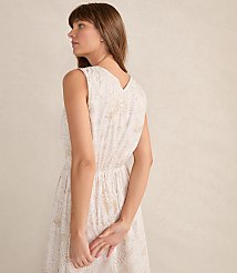 Haven Well Within Cotton Voile Blend Shell Midi Dress carousel Product Image 4