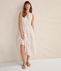 Haven Well Within Cotton Voile Blend Shell Midi Dress carousel Product Image 3