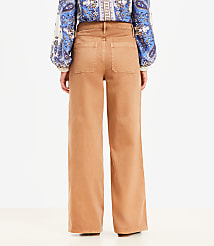 Curvy Wide Leg Carpenter Pants in Twill carousel Product Image 2