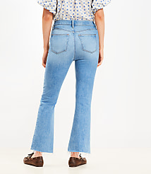 Curvy Fresh Cut High Rise Kick Crop Jeans in Authentic Light Indigo Wash carousel Product Image 2