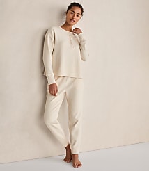 Haven Well Within Organic Cotton Waffle Henley carousel Product Image 2