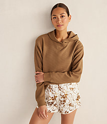 Haven Well Within Washable Silk Tropical Blooms Sleep Shorts carousel Product Image 3