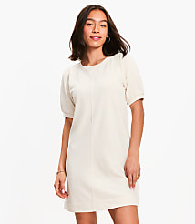 Short Sleeve Sweatshirt Mini Dress carousel Product Image 1