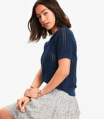 Bobble Raglan Sweater Tee carousel Product Image 2