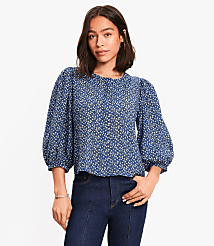 Garden Balloon Sleeve Blouse carousel Product Image 1