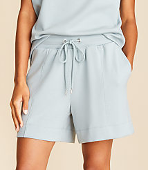 Lou & Grey Seamed Scubasoft Drawstring Shorts carousel Product Image 2