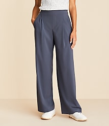 Petite Lou & Grey Wanderweave Wide Leg Trousers carousel Product Image 2