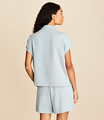 Lou & Grey Scubasoft Cowl Neck Tee carousel Product Image 3