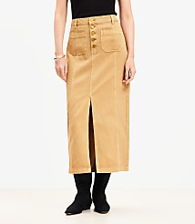 Tall Utility Pocket Midi Skirt carousel Product Image 2