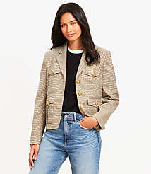Plaid Eisenhower Jacket carousel Product Image 1