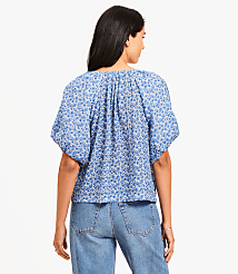 Floral Bow Blouse carousel Product Image 3